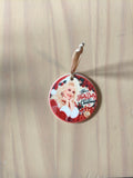 Dolly parton Ceramic Round Ornament