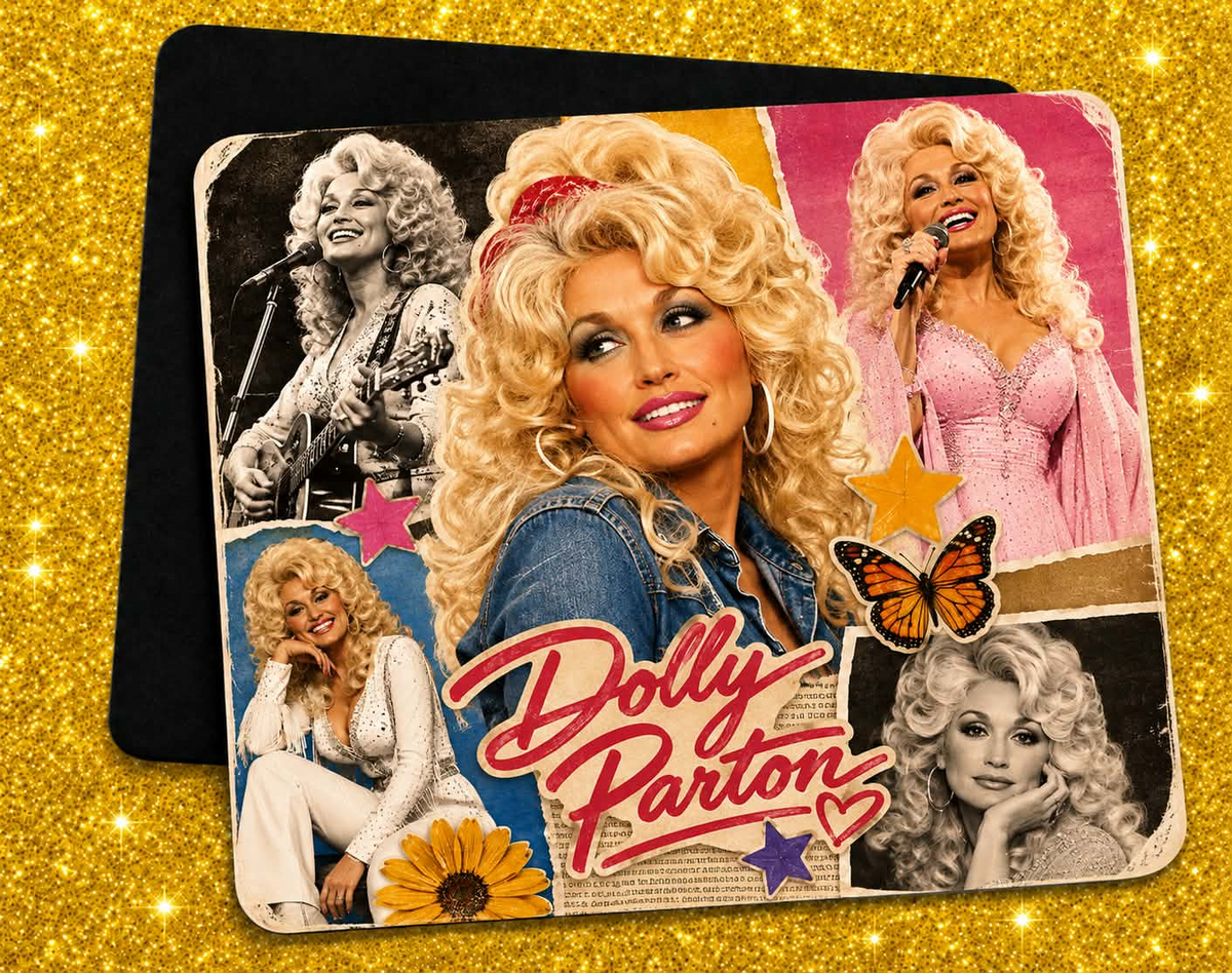 Dolly parton Mouse pad
