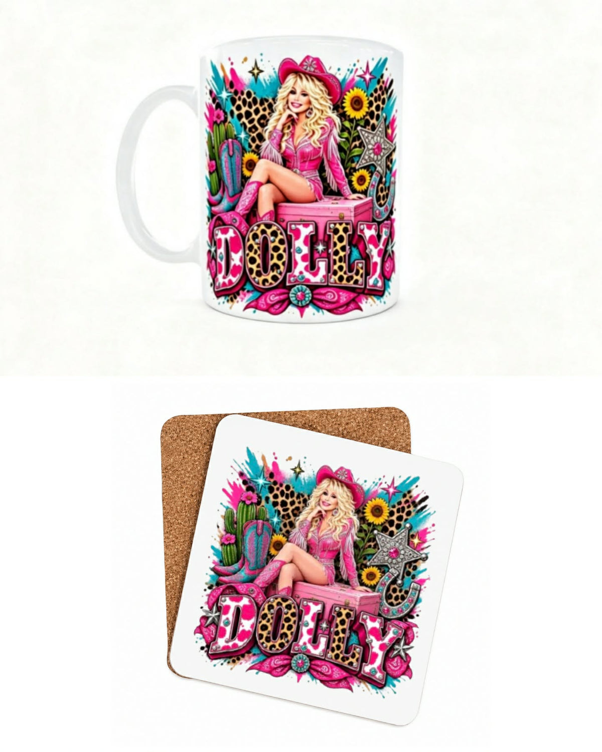 Dolly 11oz mug and Costa set